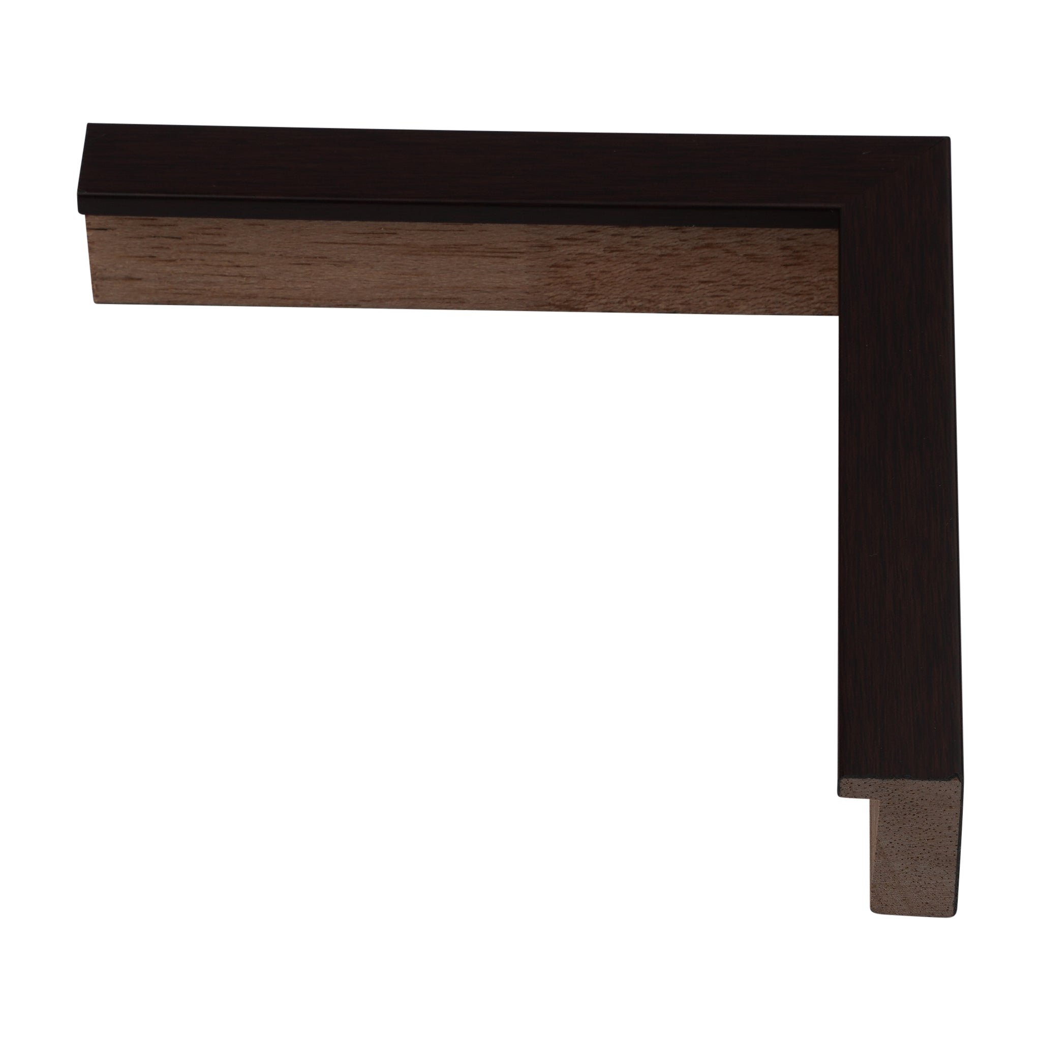 Square Walnut Frame 3/4
