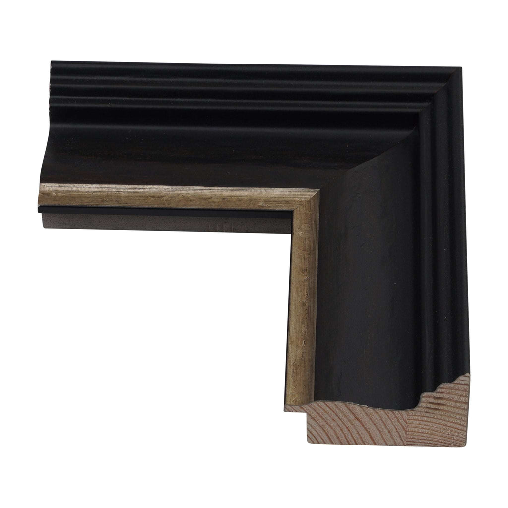 1100 - Black w/Silver Lip