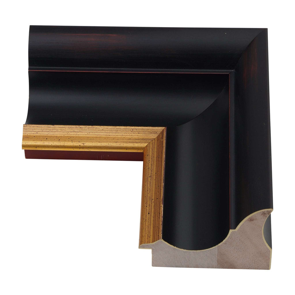 1179 - Black Scoop w/Gold Lip