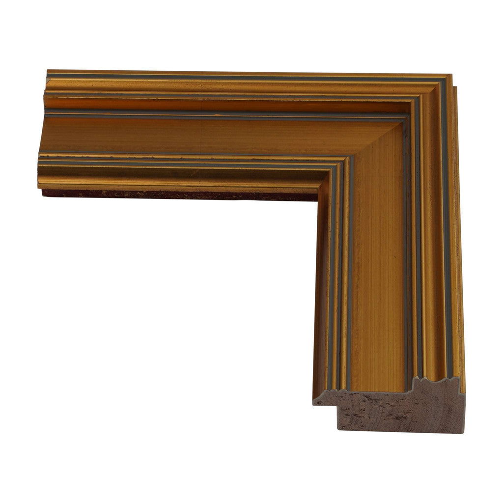 1309 - Metallic Gold with Dark Trim Plein Air Frame