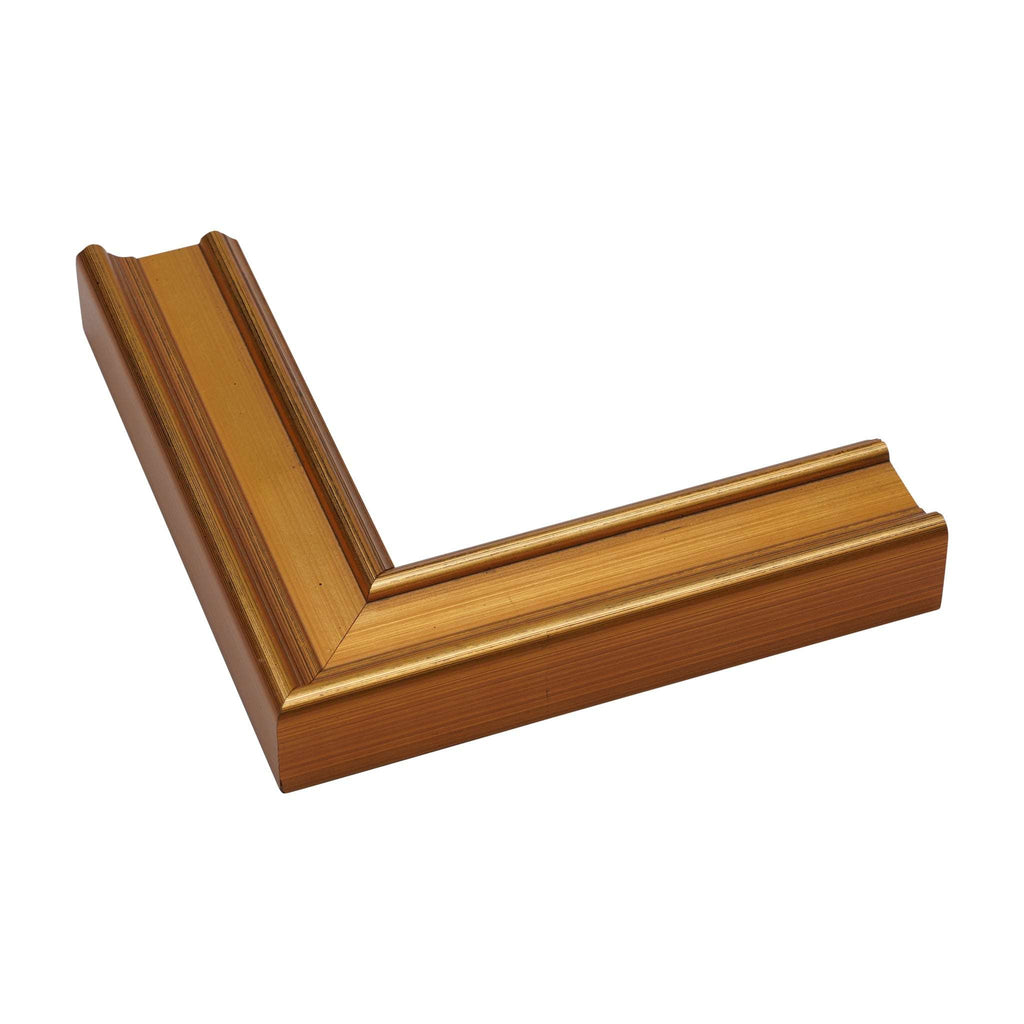 1329 - 1 9/16" Brushed Gold Plein Air Frame