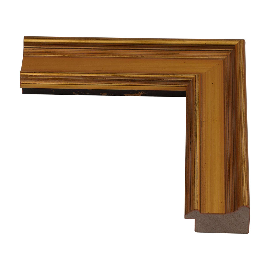 1329 - 1 9/16" Brushed Gold Plein Air Frame