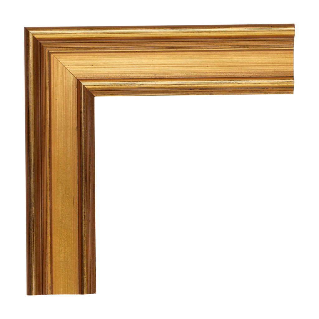 1329 - 1 9/16" Brushed Gold Plein Air Frame