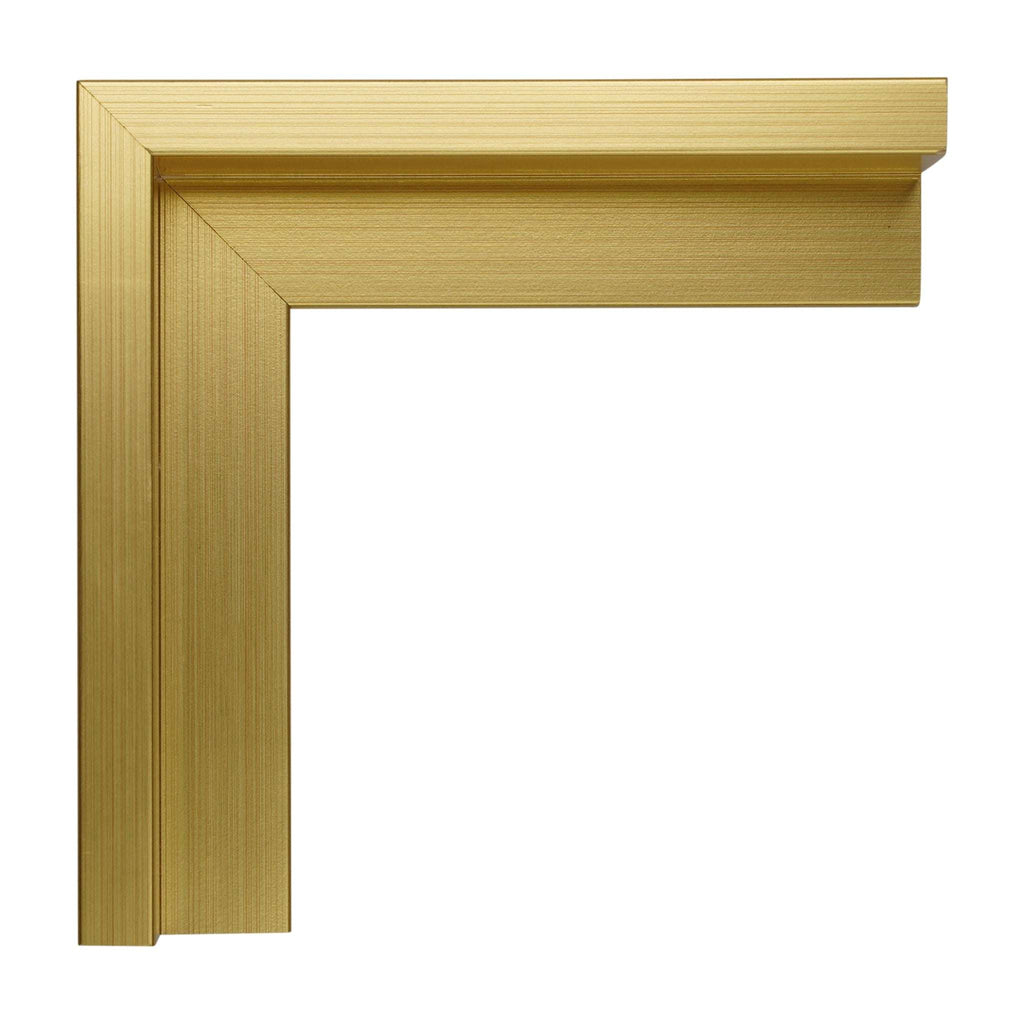 1345 - 1 1/2" Gold Floater Frame *Discontinued*