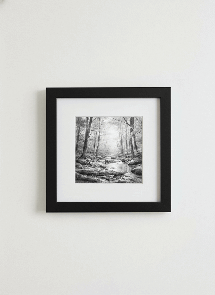 1419 - 13/16" Black Cap Frame