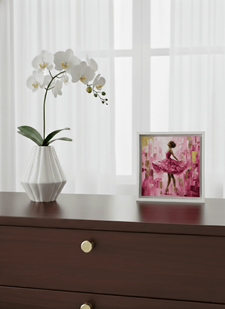 1426 - 15/16" White Floater Frame