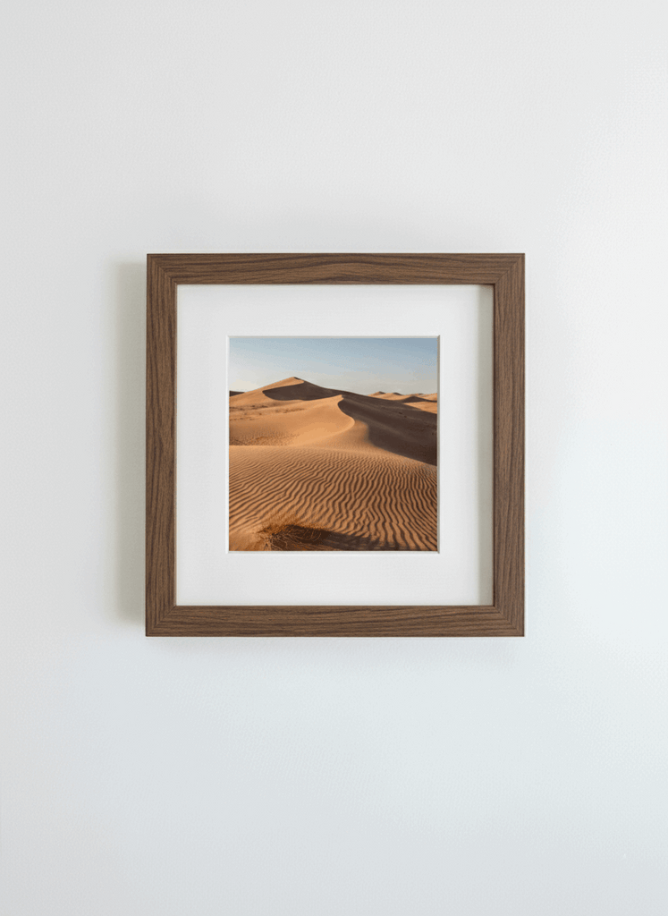 7014 - 13/16" Burnished Mahogany Cap Frame