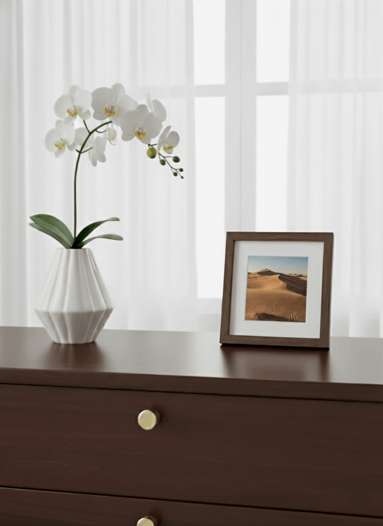 7014 - 13/16" Burnished Mahogany Cap Frame