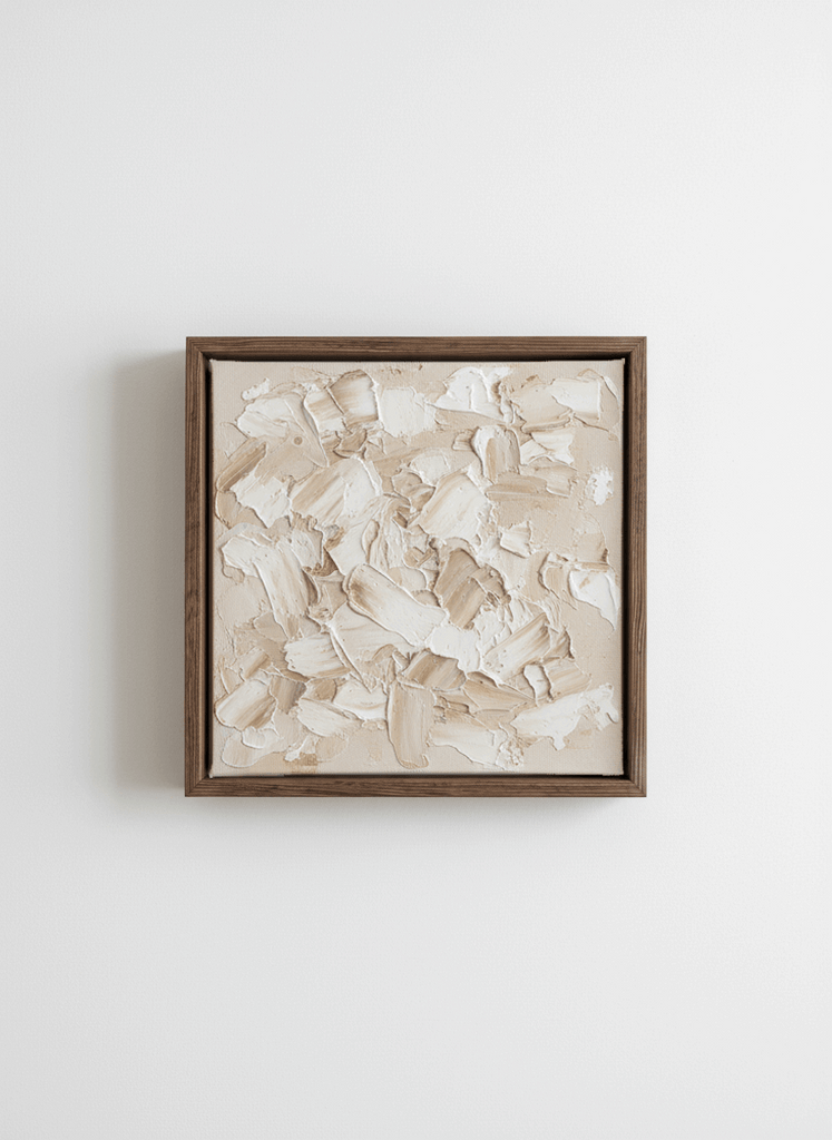 7020 - 1 5/8" Depth Coffee Oak Floater Frame