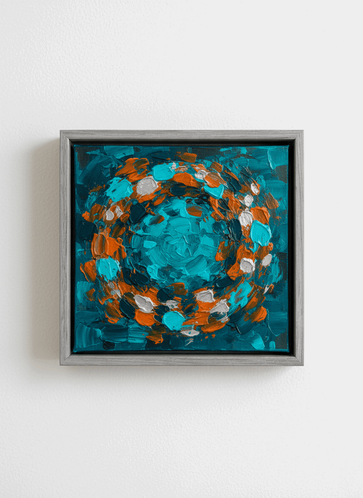 7022 - 1 5/8" Depth Weathered Ash Floater Frame