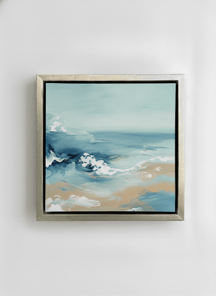 7028 - 1" Depth Silver Shadow Floater With Black Inset