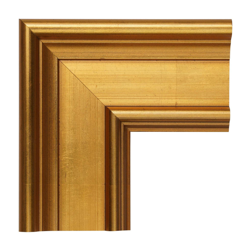 705 - 3-1/8" Brushed Gold Plein Air Frame