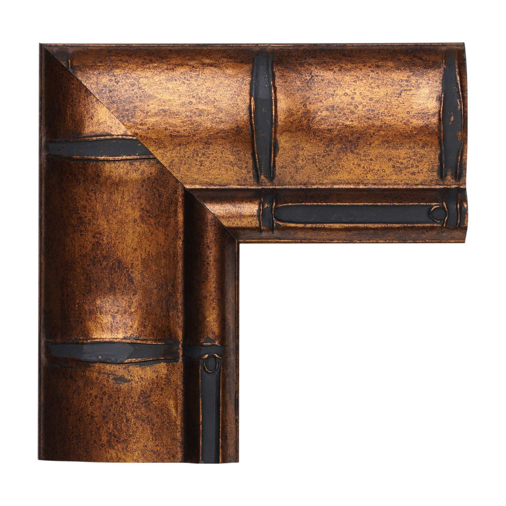 735 - 2 7/8" Bronze Bamboo