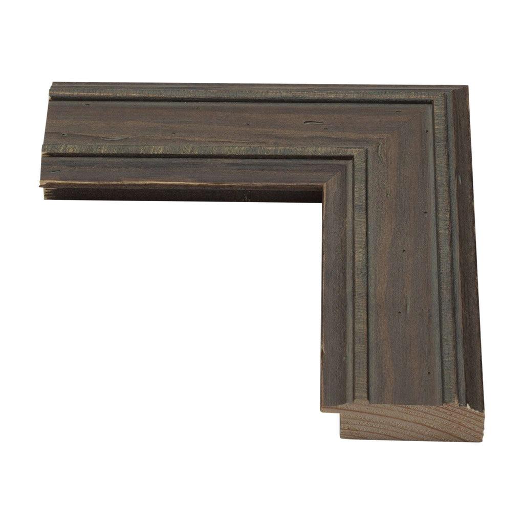 736 - Dark Brown & Grey Wash