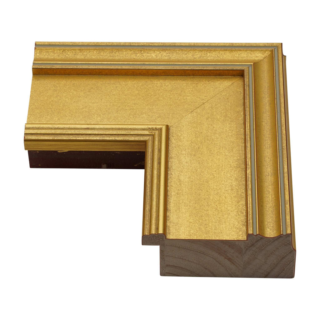 955 - Gold Aged 3-1/8" Plein Air Frame