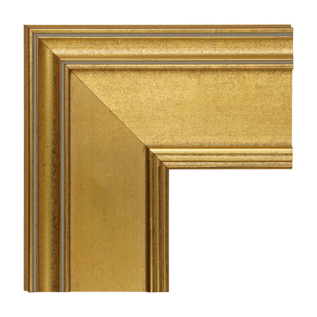 955 - Gold Aged 3-1/8" Plein Air Frame