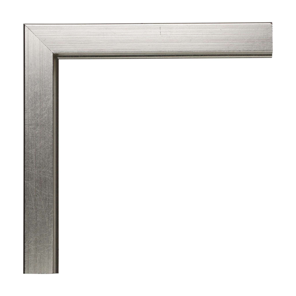 981 - 7/8" Modern Flat-Faced Silver Frame